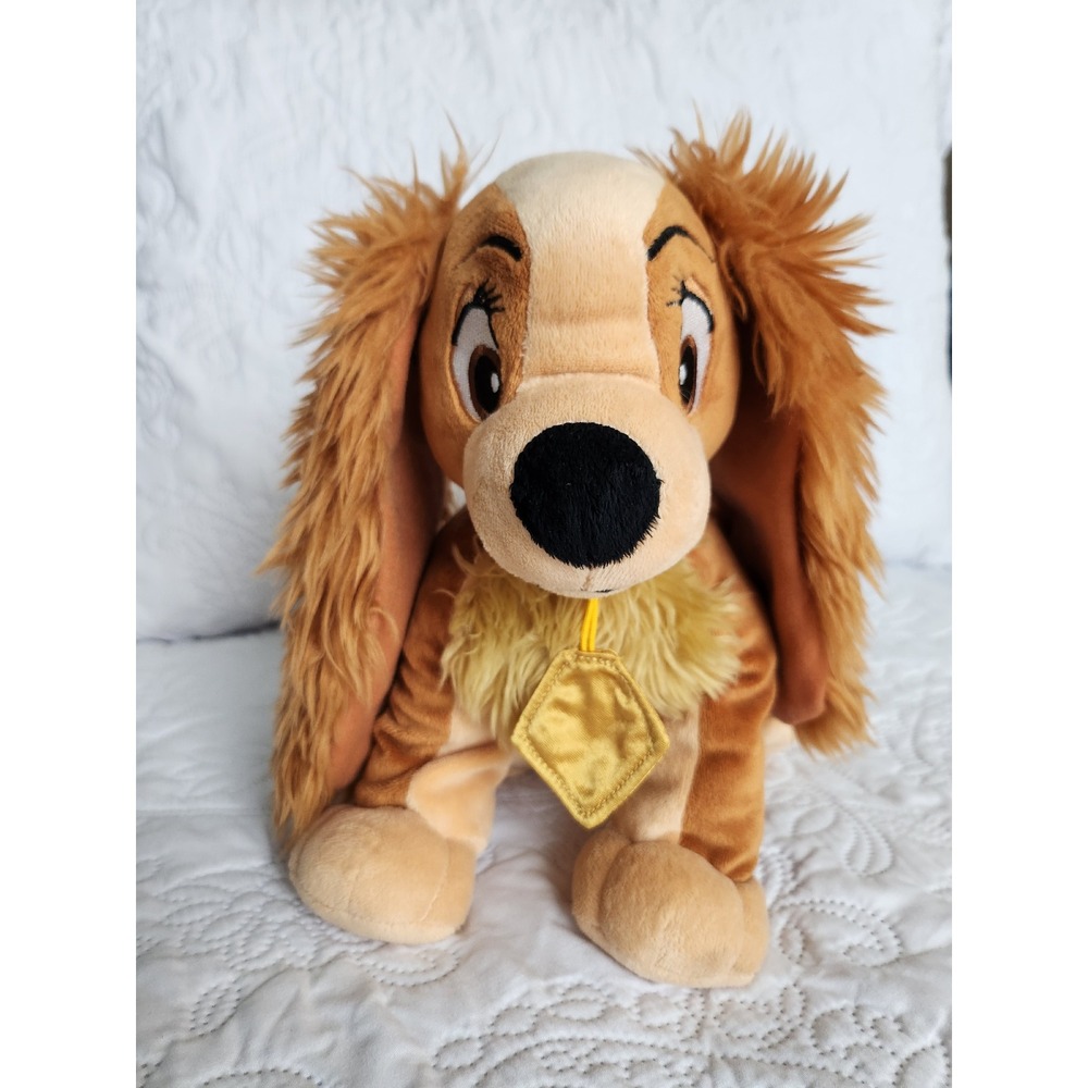 Disney Lady and the Tramp Lady Plush Dog Puppy Stuffed Animal Toy